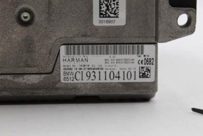 Audio Equipment Radio 2 Din Size Fits 2014-2017 BMW 535i GT OEM #32959 65129311041, CI931104101,931104101