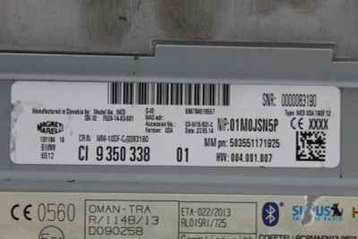 Audio Equipment Radio HT Receiver Am-fm-stereo Fits 14-15 MINI COOPER OEM #32942 65129350338 high resolution2