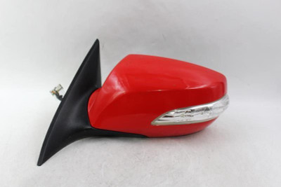 Left Driver Side Red Door Mirror Power Fits 2009-2016 HYUNDAI GENESIS OEM #29955 876102M130 high resolution2