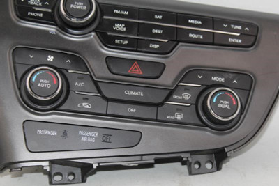 Audio Equipment Radio Control Panel Canada Fits 2011-2013 KIA OPTIMA OEM #30780 96540-2T100CA, 97250-2T792 high resolution2