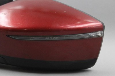 Left Driver Side Red Door Mirror Power Mirror LED 15-18 NISSAN VERSA OEM #45858 963749KK1H, 963029KK0B