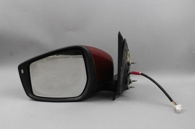 Left Driver Side Red Door Mirror Power Mirror LED 15-18 NISSAN VERSA OEM #45858 963749KK1H, 963029KK0B
