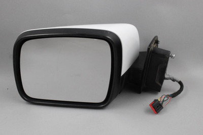 Left Driver Side White Door Mirror Power Folding Fits 10-13 ROVER SPT OEM #45857 LR019962, LR041886