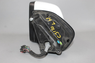 Left Driver Side White Door Mirror Power Folding Fits 10-13 ROVER SPT OEM #45857 LR019962, LR041886