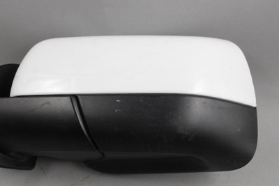 Left Driver Side White Door Mirror Power Folding Fits 10-13 ROVER SPT OEM #45857 LR019962, LR041886