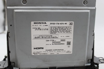 Audio Equipment Radio US Market Receiver EX Fits 2016 HONDA HR-V OEM #29904 39100-T7W-A014-M1 high resolution2