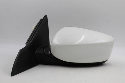 Left Driver Side Pearl White Door Mirror Power Fits 13-17 HONDA ACCORD OEM 45984 76258T2FA11, 76255T2FA01, 76253T2FA01