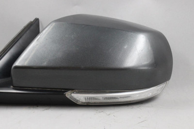 Left Driver Side Gray Metallic Door Mirror Fits 2014-18 CADILLAC ATS OEM #45950 23194163