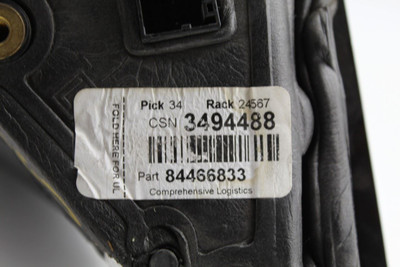 Left Driver Side Black Door Mirror Fits 2016-2025 CHEVROLET MALIBU OEM #45970 84026841, 84705487