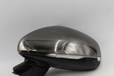 Left Driver Side Black Chrome Door Mirror Fits 2018-2021 KIA STINGER OEM #45975 87620J5540DCH, 87620J5540DCH