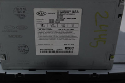 Audio Equipment Radio Receiver Model Fits 2015-2016 KIA SOUL OEM #30182 96180-B2200CA high resolution2