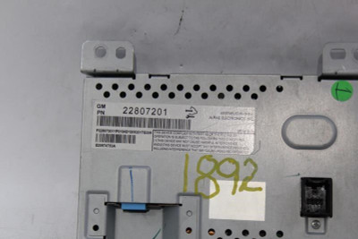 Info-GPS-TV Screen Dash Mounted Lower 7" Fits 10-17 TERRAIN 30198 22807201 high resolution2