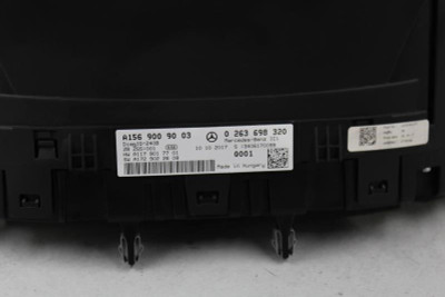 Speedometer 55K Miles 156 Type GLA250 Fits 2018-19 MERCEDES GLA-CLASS OEM #32580 A1569009003 high resolution2