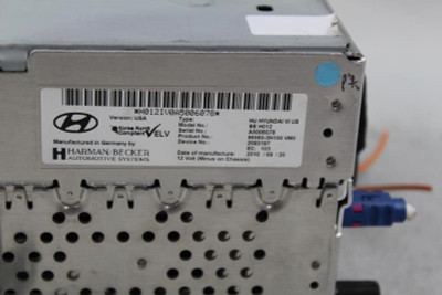 Audio Equipment Radio Receiver Fits 2011-2013 HYUNDAI EQUUS OEM #32714 96560-3N100 high resolution2