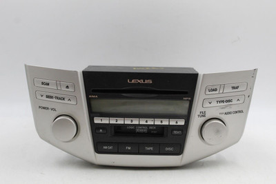 Audio Equipment Radio Receiver Pioneer 6 CD Fits 2007-09 LEXUS RX350 OEM #46031 861200E110, P6863, AP6867, 8612048C40, 861200E110