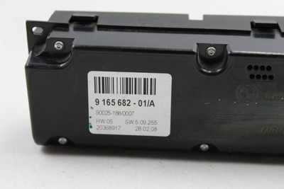 Temperature Control Front Automatic AC Control Fits 2008-2014 BMW X5 OEM #46035 64119310448, 64119310448, 64119279653, 64119262780
