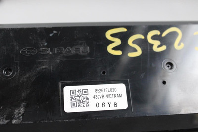 Info-GPS-TV Screen Clock And Temperature Fits 2019 SUBARU ASCENT OEM #46053 85261FL021, 85261FL021, 85261FL020