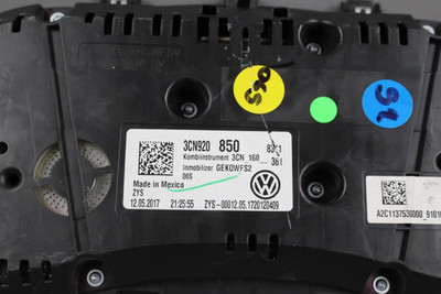 Speedometer Cluster 111K Miles MPH Fits 2018-2019 VOLKSWAGEN ATLAS OEM #46055 3CG920891A, 3CG920891A