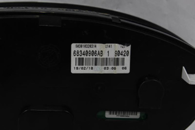 Speedometer Cluster 117K MPH Fits 2018-2019 DODGE PROMASTER 1500 VAN OEM #29015 68340906AB high resolution2