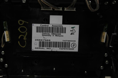 Audio Equipment Radio Control Panel Base Fits 2008-2009 CADILLAC CTS OEM 29056 25951249, 25886534, 25881368 high resolution2