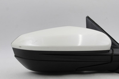 Right Passenger Side White Door Mirror Power Fits 2017-18 HONDA CIVIC OEM #46308 76208TGG305, 76201TBAA11ZF, 76208TGG305