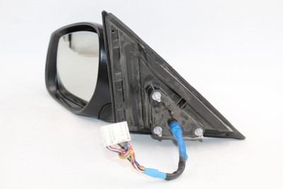 Left Driver Side Gray Door Mirror Power Heated 2016-2017 INFINITI Q50 OEM #46285 963744GA0H, 963024HK2A