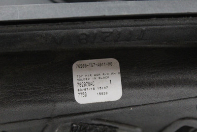 Right Passenger Side Black Door Mirror Power Fits 2017-19 HONDA PILOT OEM #38135 76200-TG7-A011-M6 high resolution2