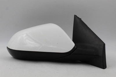 Right Passenger Side White Door Mirror Power Fits 15-17 HYUNDAI SONATA OEM 38134 87620-C2000 high resolution2