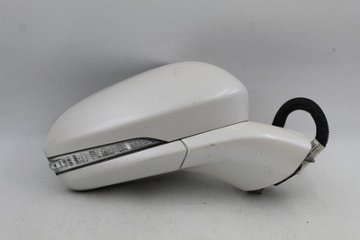 Right Passenger Side White Door Mirror Power Fits 2013-14 FORD FUSION OEM #46336 DS7Z17682CA