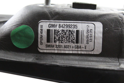 Left Driver Side Door Mirror Power Fits 2018-2019 CHEVROLET TRAVERSE OEM #46293 84291832, 84498314, 84299235
