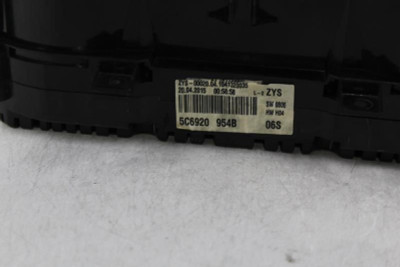 Speedometer Cluster 50K Miles MPH Fits 2015-2017 VOLKSWAGEN JETTA OEM #28188 5C6920954B high resolution2