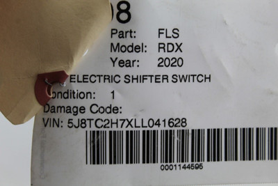 2019-2025 ACURA RDX TRANSMISSION GEAR SHIFTER SELECTOR CONTROL SWITCH 46351 54000TJBA540M1