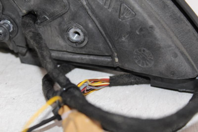 Left Driver Side White Door Mirror Power Fits 2008-10 PORSCHE CAYENNE OEM #28725 9557312250401C high resolution2