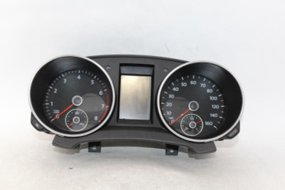Speedometer Cluster MPH Opt 9Q5 Fits 2010-2011 VOLKSWAGEN GOLF OEM #28679 5K0920971B high resolution2