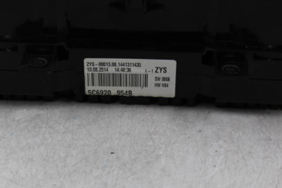 Speedometer Cluster 87K Miles MPH Opt 9Q1 Fits 15-17 VOLKSWAGEN JETTA OEM #28451 5C6920954B high resolution2