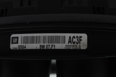 Speedometer Cluster 86K MPH And KPH Opt Umn Fits 2012 BUICK REGAL OEM #28309 22840504 high resolution2