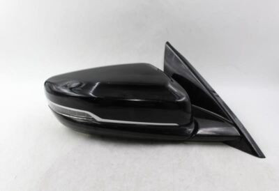 Right Passenger Side Black Raven Door Mirror Fits 2015-18 CADILLAC ATS OEM 29547 22984750