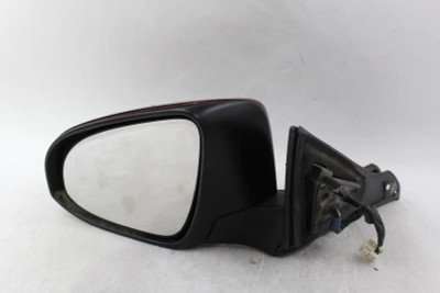 Left Driver Side Red Door Mirror Power Heated Fits 15-17 TOYOTA CAMRY OEM #29280 8790606040 high resolution2