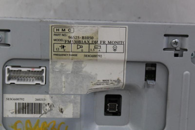 Info-GPS-TV Screen Sedan Display Fits 2015-2016 GENESIS G80 OEM #29427 96525-B1050 high resolution2