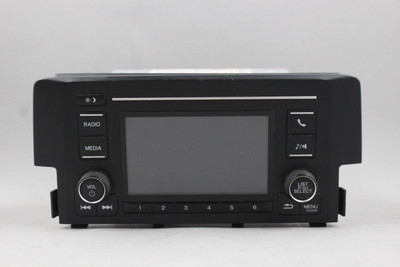 Audio Equipment Radio Receiver Hatchback LX Fits 2018 HONDA CIVIC OEM #46521 39172TGGA52, 39172TGGA52