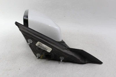 Left Driver Side White Door Mirror Power Fits 2015-2019 CADILLAC CTS OEM #29452 84344055 high resolution2