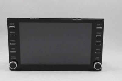 Audio Equipment Radio Display Screen And Receiver 2020 TOYOTA COROLLA OEM 46509 8614012350, 8614002770, 8614012350, 8614002A50