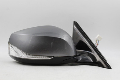 Right Passenger Side Gray Door Mirror Power Heated 16-19 INFINITI Q50 OEM #46428 963734GA0H, 963014HK2A