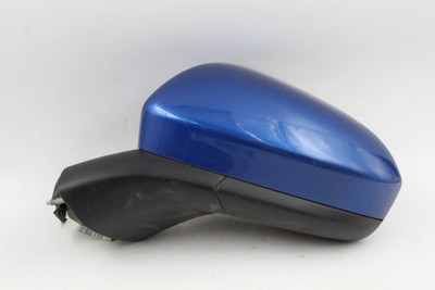 Left Driver Side View Blue Door Mirror Power Fits 2018 FORD FUSION OEM #46517 JS7Z17683BA