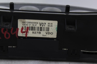 Speedometer Cluster 197K Miles 160 MPH Fits 2002 VOLKSWAGEN PASSAT OEM #28109 3B0920927B high resolution2
