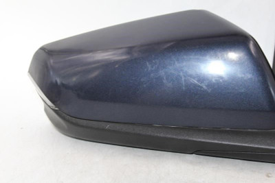 Right Passenger Side Blue Door Mirror Fits 2018 CHEVROLET EQUINOX OEM #27697 high resolution2