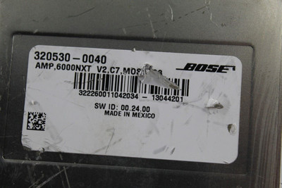 Audio Equipment Radio Amplifier Trunk Mounted Fits 2015-2018 AUDI A7 OEM #46593 4G0035223C, 4G0035223C