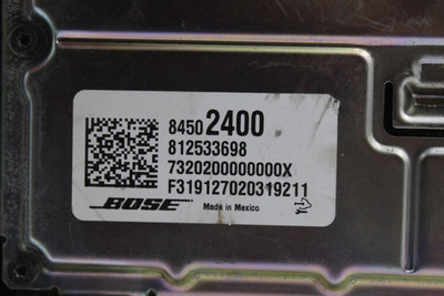 Audio Equipment Radio Amplifier Bose Audio System 2014-20 CHEVROLET IMPALA 46597 84502400, 84502400, 84098368, 23390918, 23326729