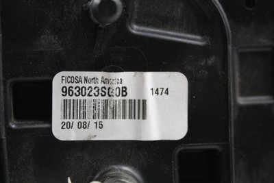 Left Driver Side White Door Mirror Power Fits 2013-2015 NISSAN SENTRA OEM #46624 963743TH3A, 963023SG0B