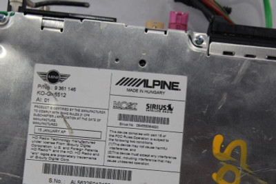 Audio Equipment Radio Am-fm-stereo-cd Fits 2011-16 MINI COOPER PACEMAN OEM 29188 9361146 high resolution2